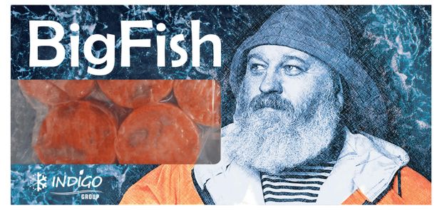 Горбуша замороженная BigFish медальоны, 600 г