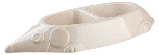 Миска для корма Вака Мышь двойная, 2х0,2	 мл