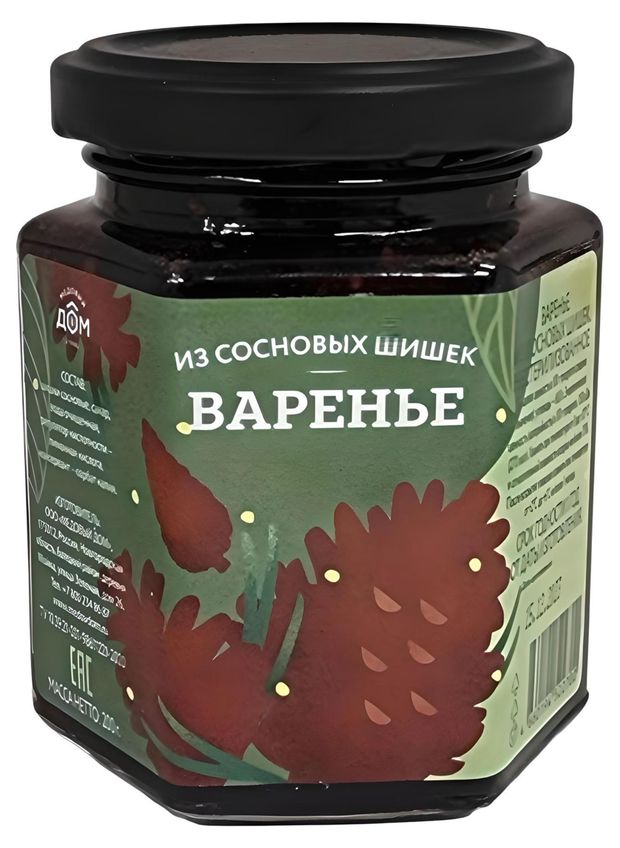 Варенье Медовый дом из шишек, 200 г