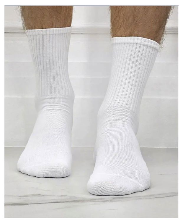 Носки мужские John Jeniford белые, размер 29