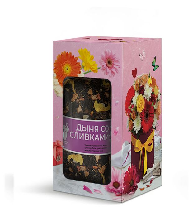 Чай черный Первая Чайная компания Дыня со сливками, 135 г