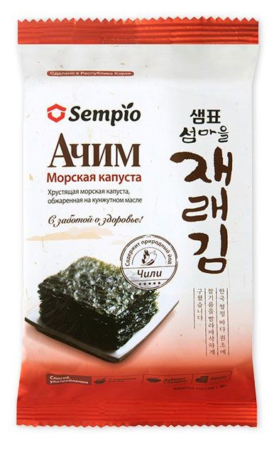 Морская капуста Sempio Ачим с чили, 5 г
