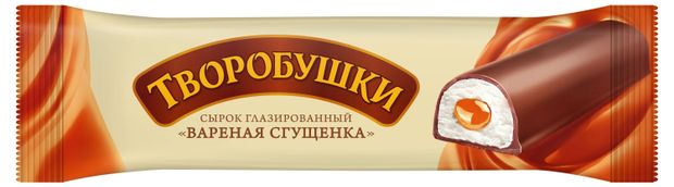 Сырок глазированный Творобушки вареная сгущенка БЗМЖ 20%, 40 г