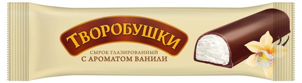 Сырок глазированный Творобушки ваниль БЗМЖ, 40 г