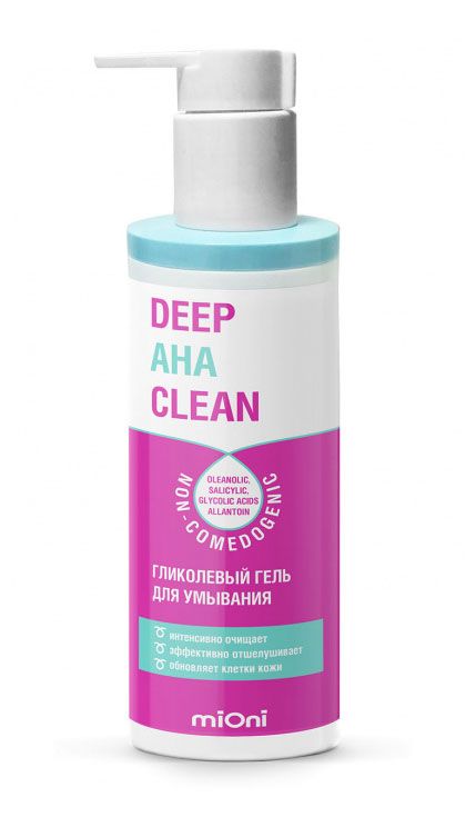 Гель для умывания Mioni Гликолевый 200 мл 200₽