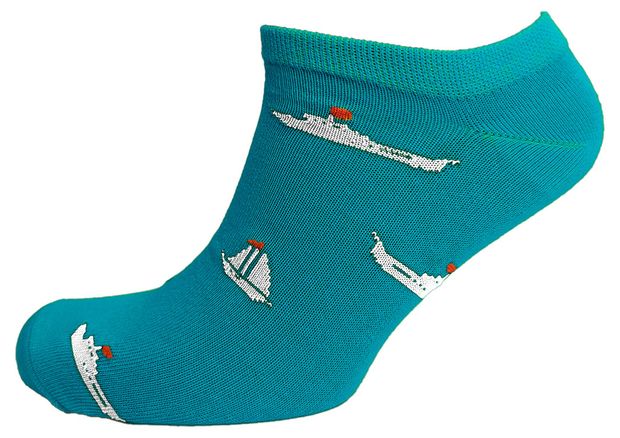 Носки мужские Comandor Корабли, р. 25