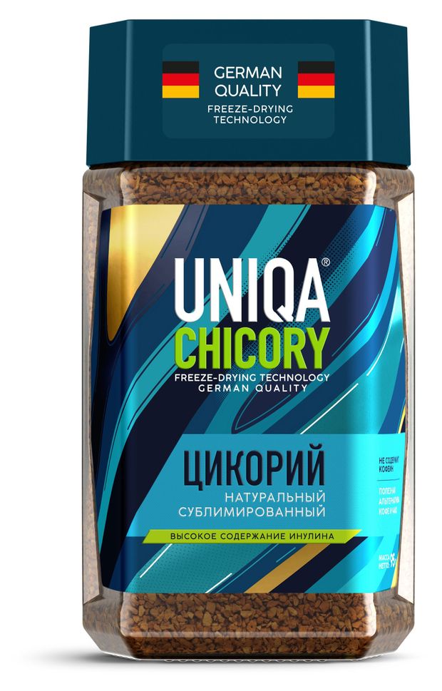 Цикорий растворимый UNIQA Chicory 95 г 320₽