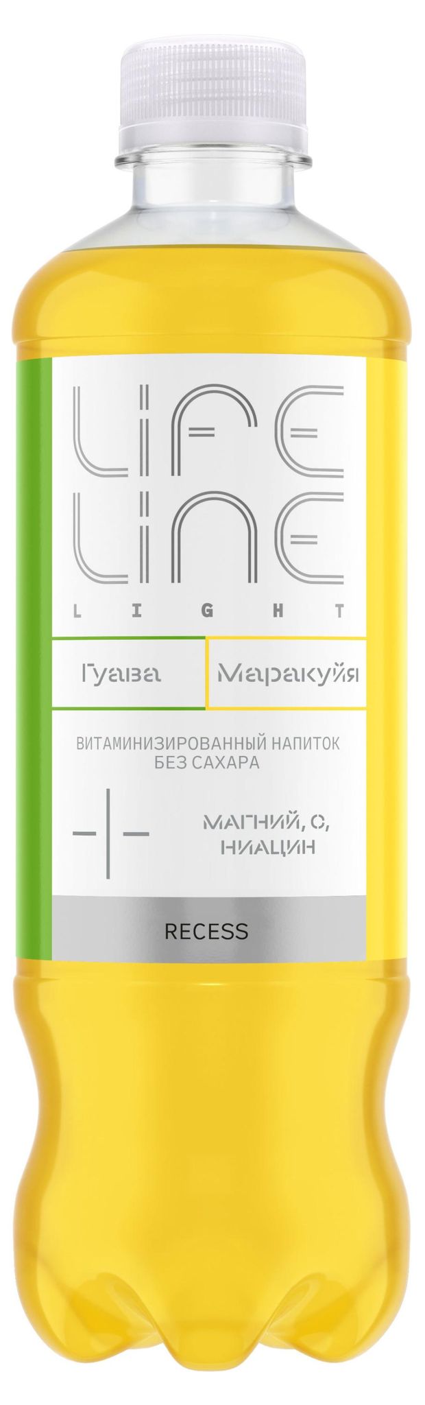 Напиток витаминизированный Lifeline Light Recess гуава-маракуйя без газа, 0,5 л