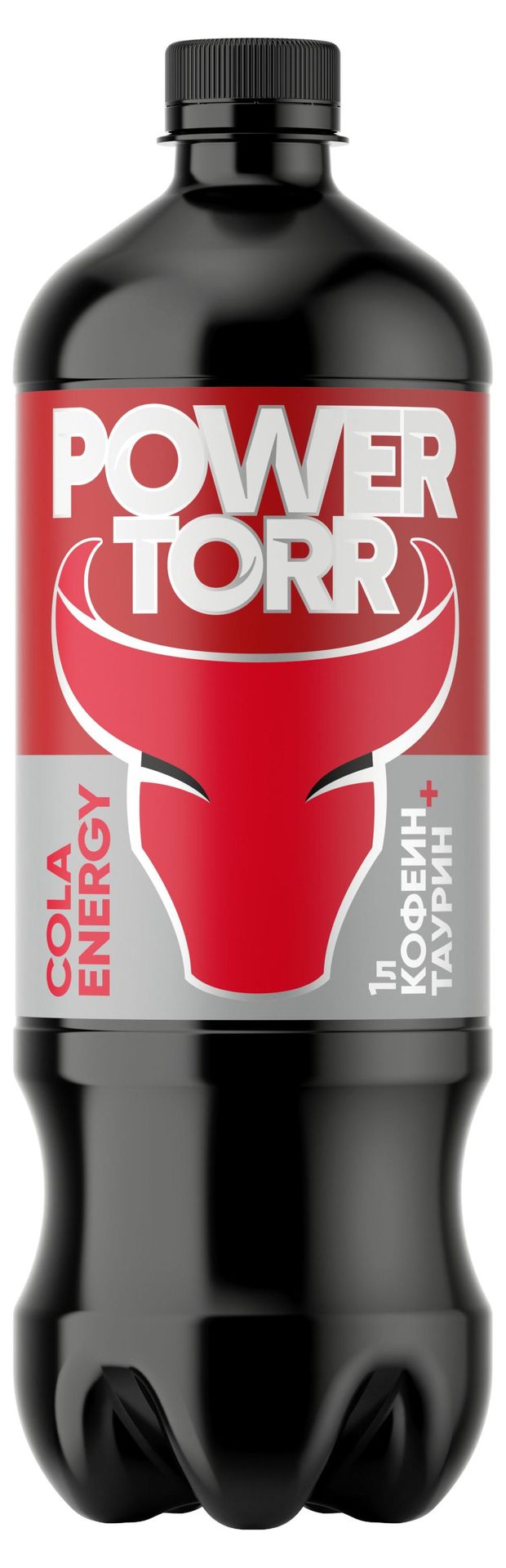 Напиток энергетический POWER TORR Metal сильногазированный, 1 л
