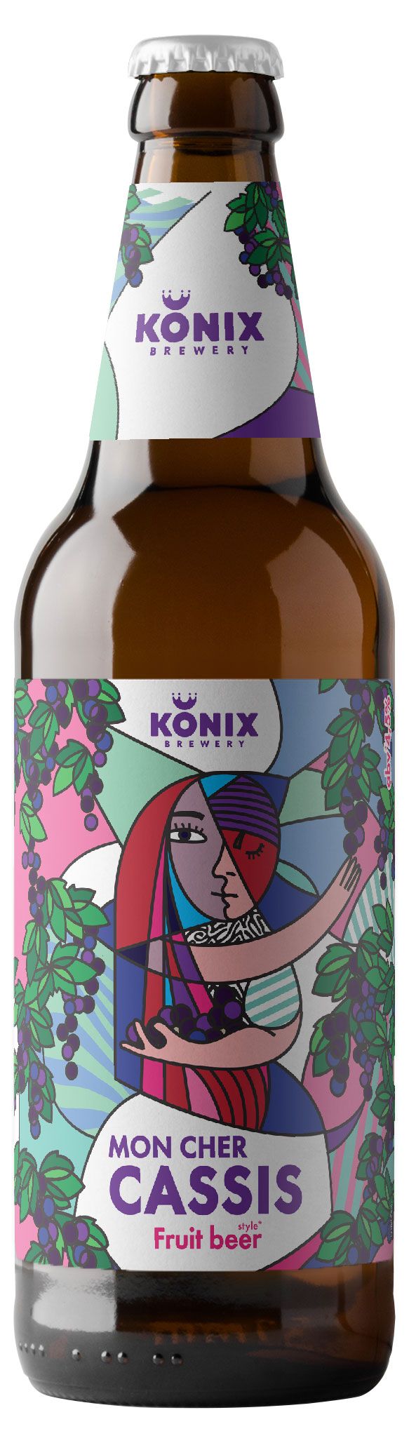 Напиток пивной Konix Brewery Mon Cher Classis 4,5%, 0,45 л