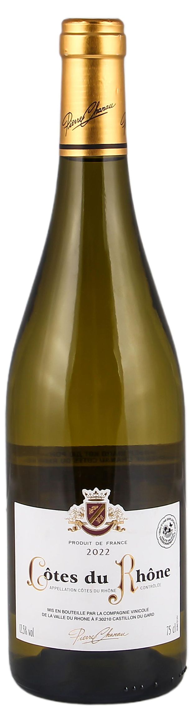 Вино Pierre Chanau Cotes du Rhone белое сухое Франция 075 л 800₽