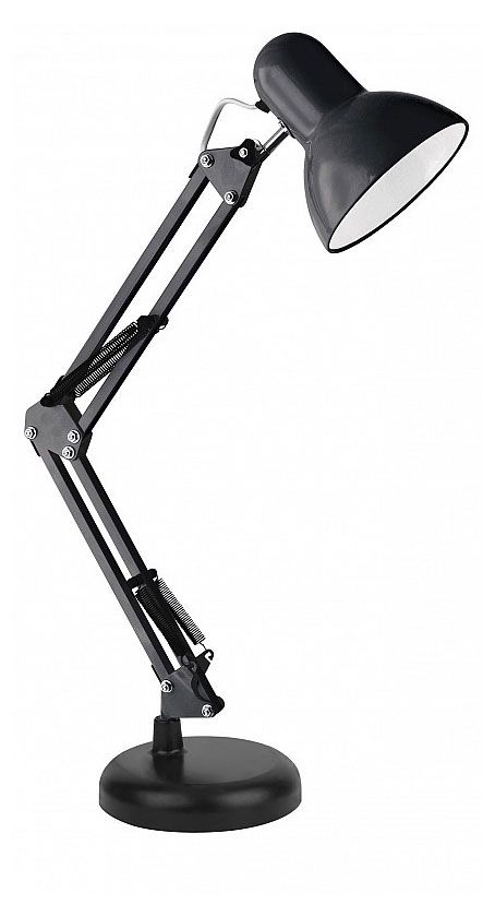 Светильник настольный Ultraflash UF-313 c цоколем Е27 черный 1700₽