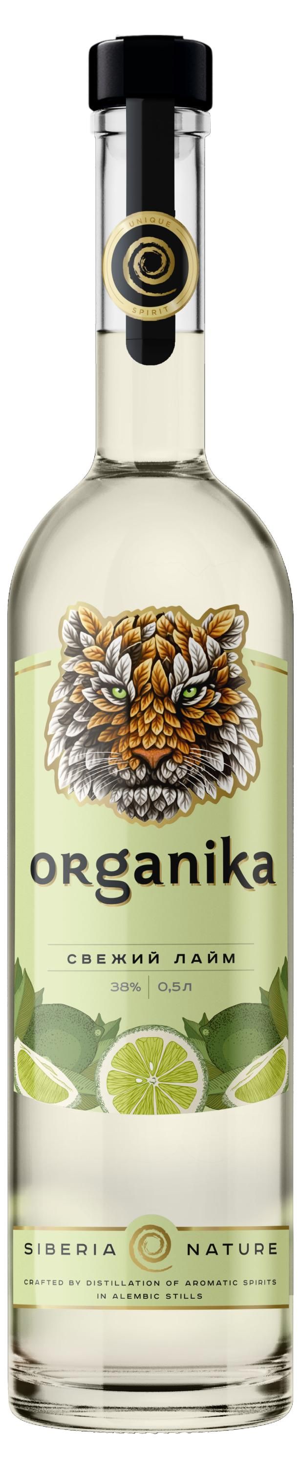 Настойка Organika Свежий лайм Россия 05 л 500₽