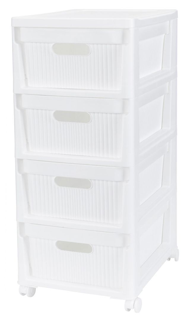 Комод на колесиках Econova Velvet 4 ящика 300х385х690 мм 2000₽