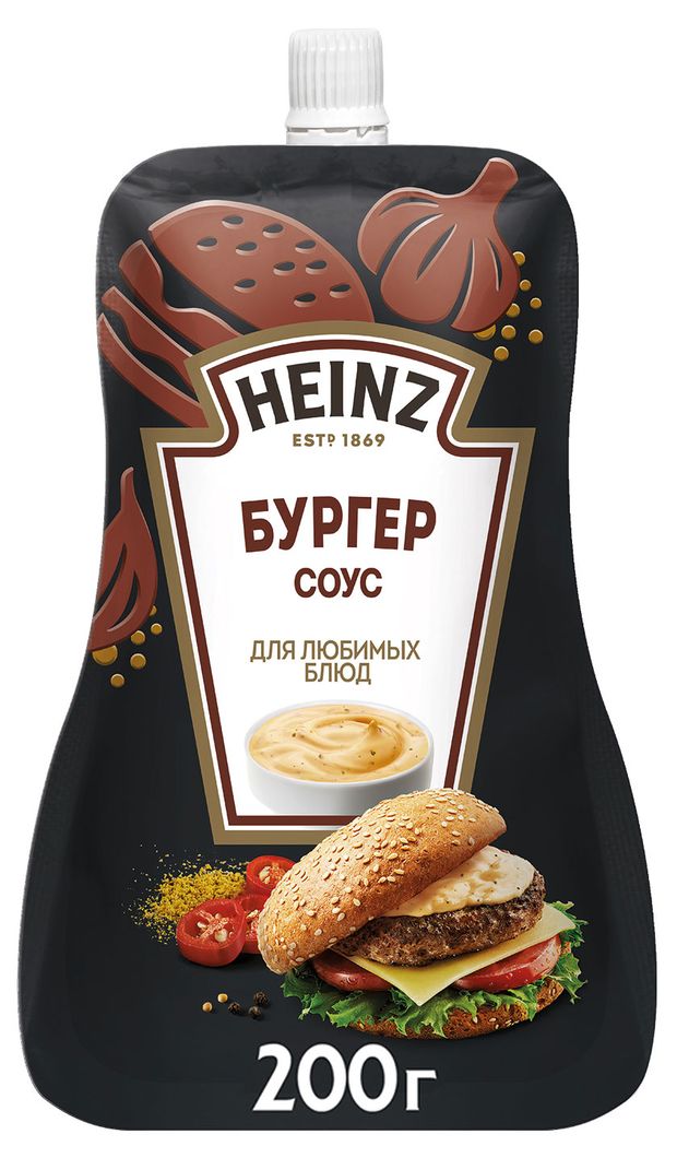 Соус Heinz Бургер 200 г 120₽