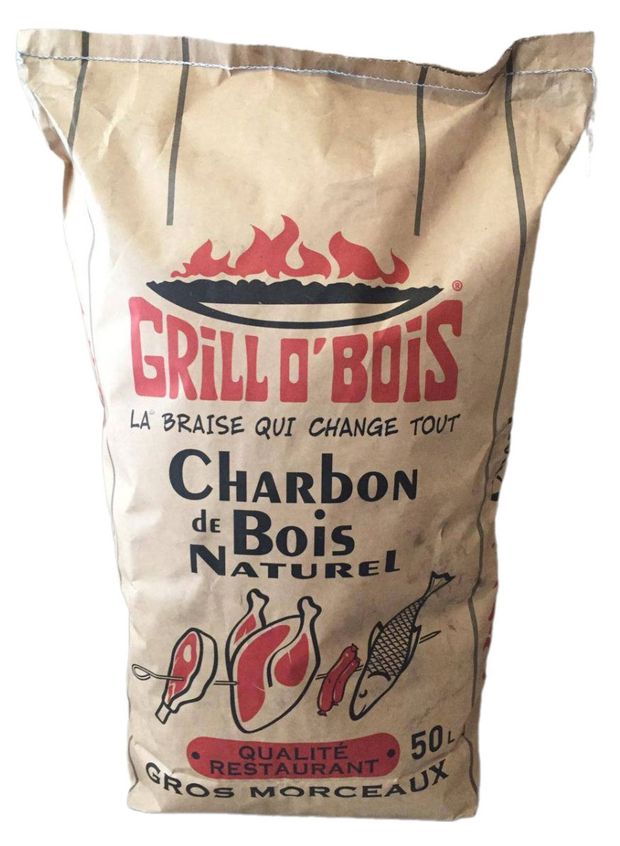 Уголь берёзовый Grill O' Bois для гриля, 7 кг