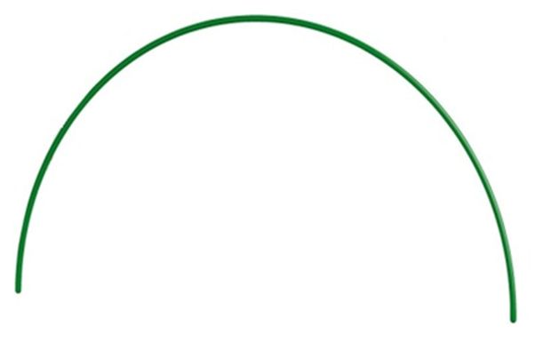 Дуга для парника зеленая, 2,2 м