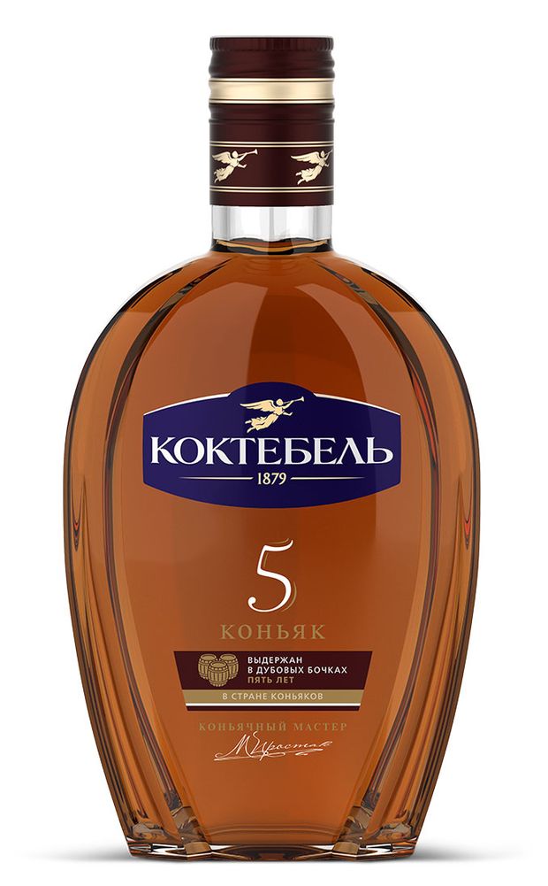 Коньяк Коктебель 5 лет Россия, 0,375 л