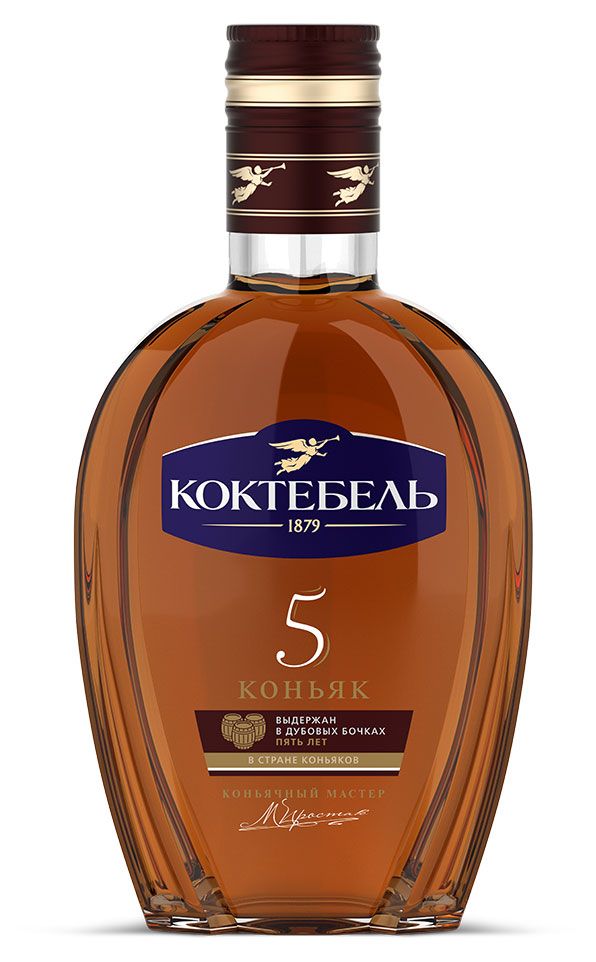 Коньяк Коктебель 5 лет Россия, 0,25 л