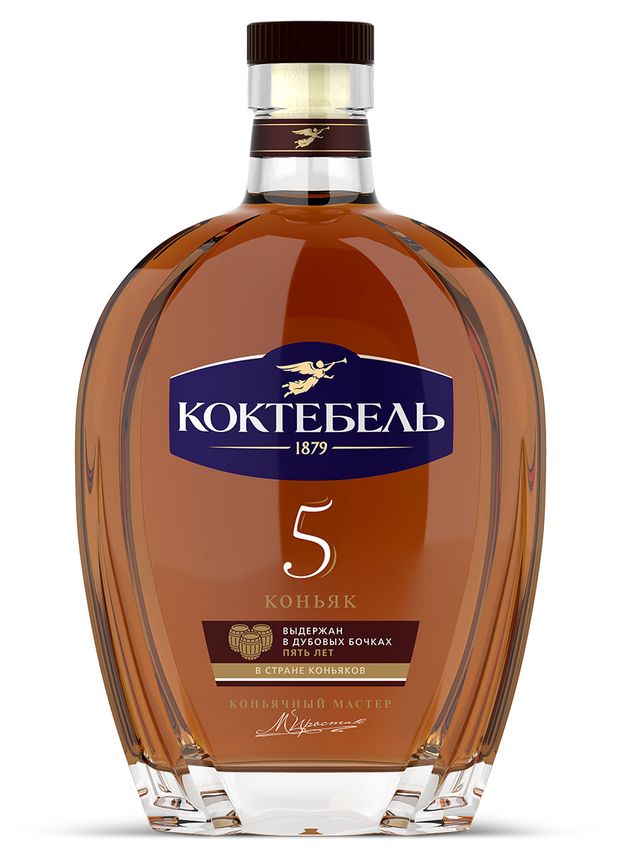 Коньяк Коктебель 5 года Россия, 0,7 л