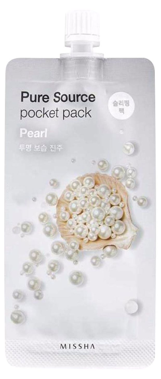 Маска для лица MISSHA Pure Source кремовая ночная с экстрактом жемчуга, 10 мл