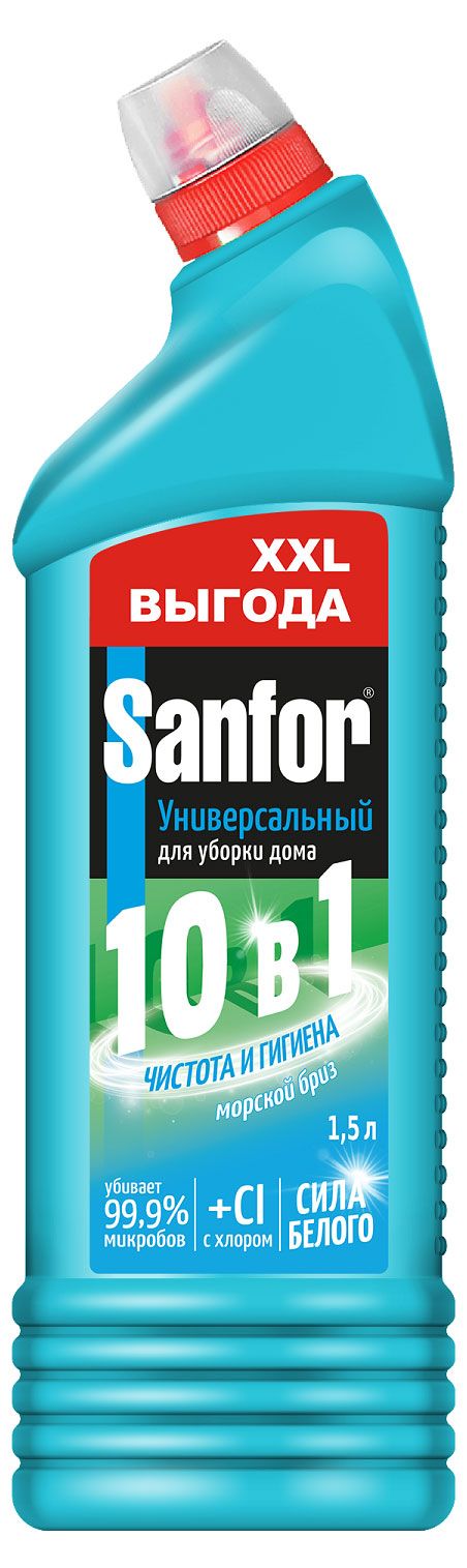 Средство санитарно-гигиеническое Sanfor Универсал Морской бриз 1500 мл 220₽