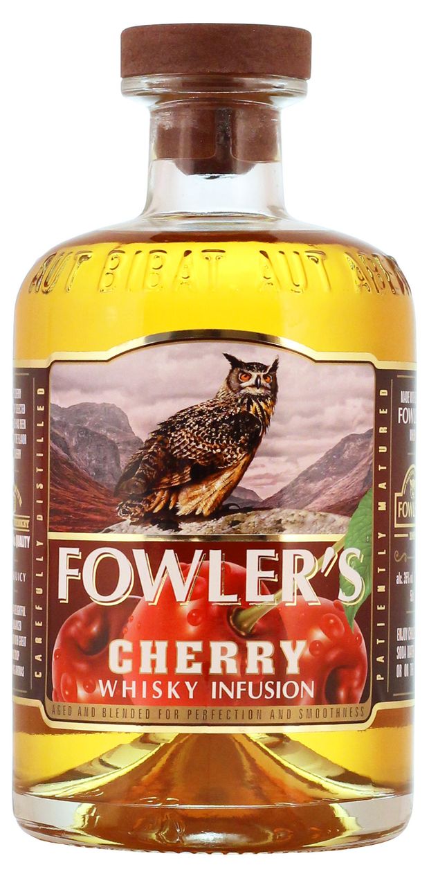 Алкоголь (самовывоз)  Ашан Настойка Fowlers Cherry Россия, 0,5 л