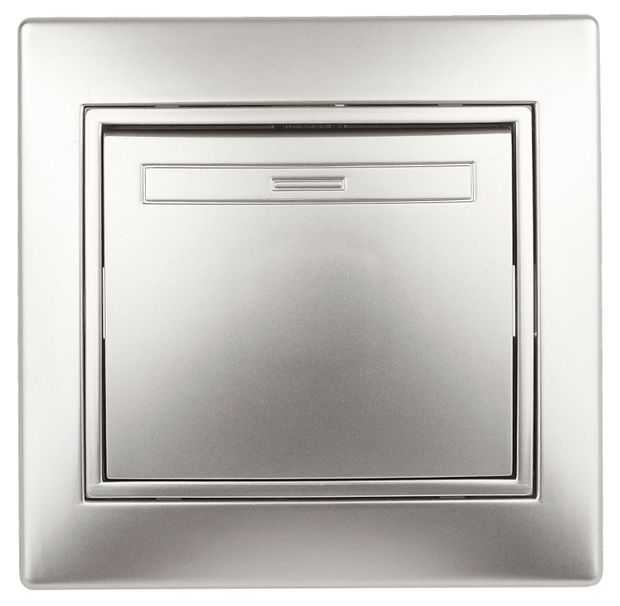 Выключатель одноклавишный Intro Plano