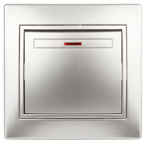 Выключатель одноклавишный Intro с подсветкой 320₽