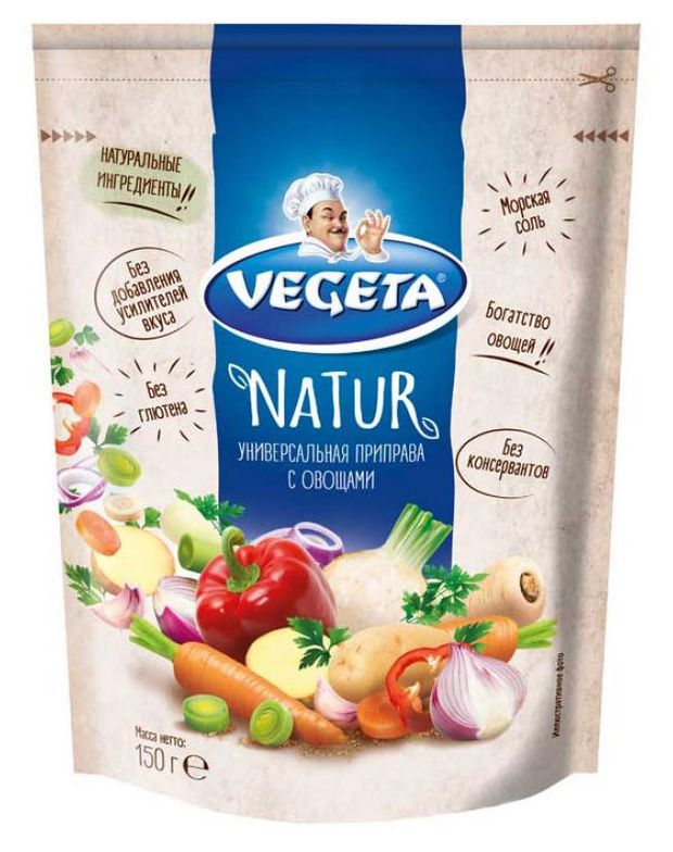 Приправа Vegeta Natur универсальная 125 г 160₽