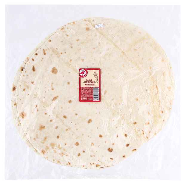 Лаваш пшеничный АШАН Красная птица Армянский для шаурмы 180 г 28₽