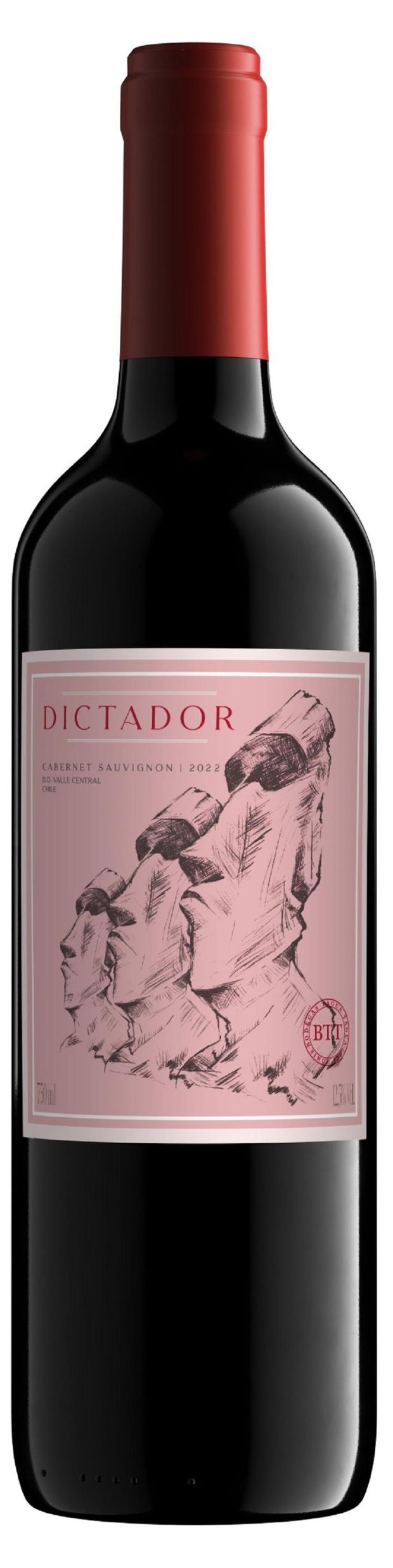 Вино Dictador Cabernet Sauvignon сортовое красное сухое Чили, 0,75 л