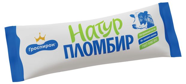 Гроспирон украинская ул 55 корп 2 фото Купить Мороженое пломбир "Гроспирон" Натур пломбир 12% БЗМЖ, 420 г (147573) в ин