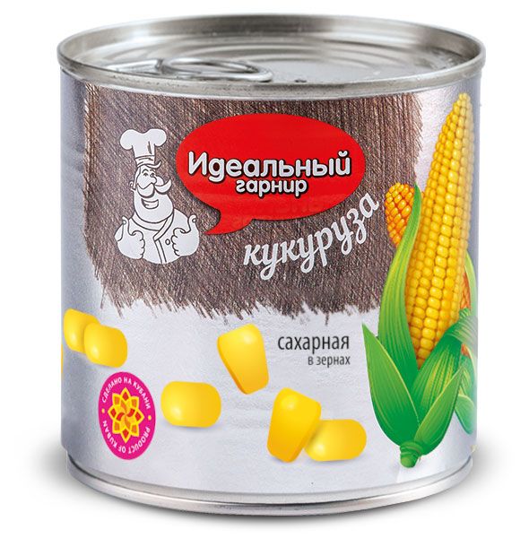 Кукуруза Идеальный гарнир сахарная, 400 г