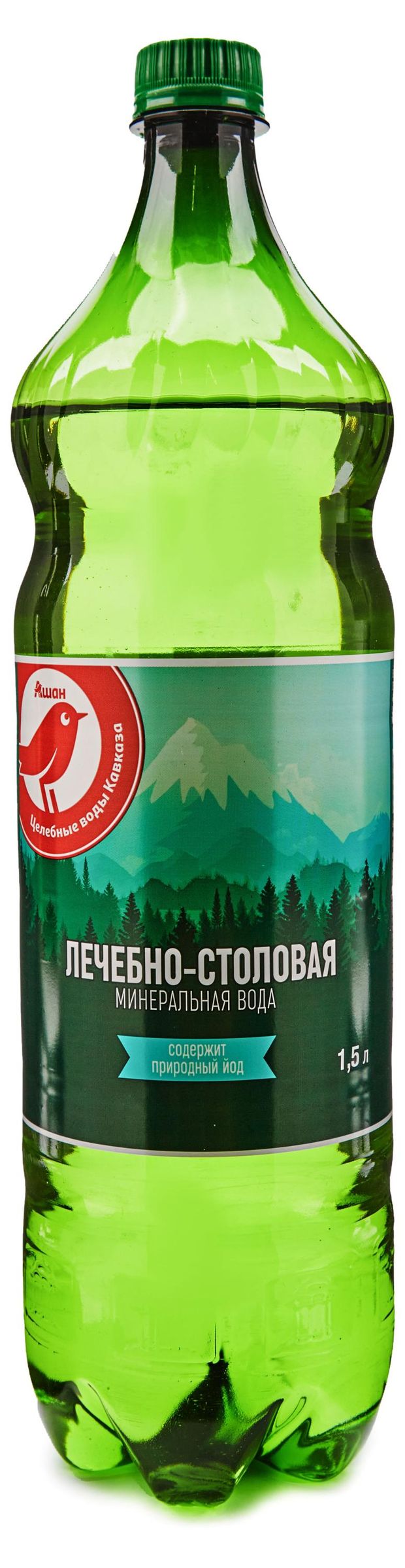 Вода лечебно-столовая АШАН Красная птица 15 л 70₽