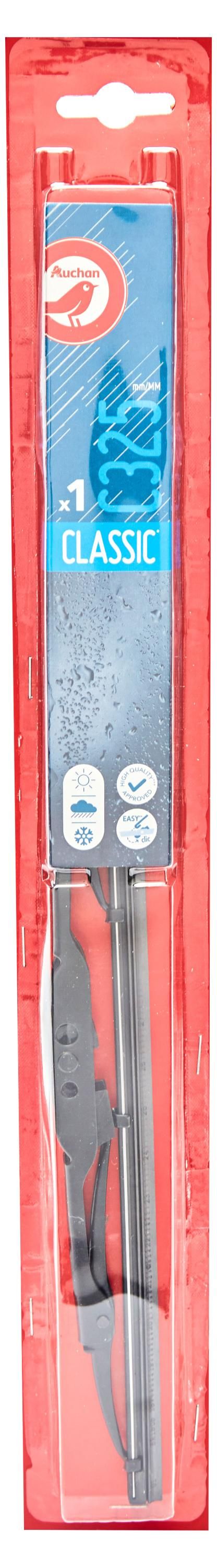 Щетка стеклоочистителя АШАН Красная птица каркасная 325 мм 100₽