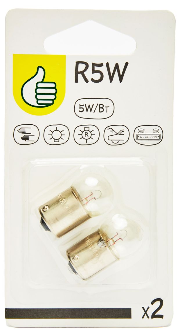 Лампа автомобильная Каждый день R5W 2 шт 30₽