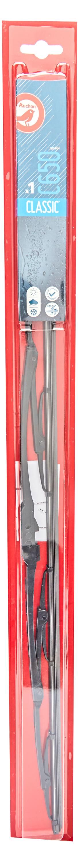 Щетка стеклоочистителя АШАН Красная птица каркасная 650 мм 200₽