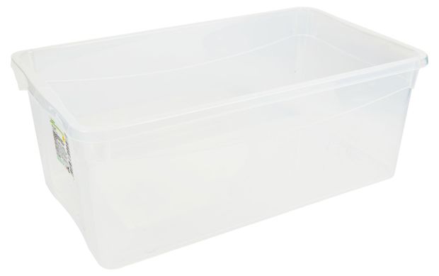 Ящик для хранения Каждый день прозрачный без крышки, 5 л