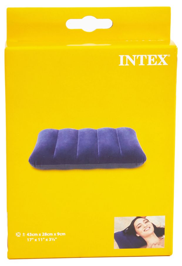 фото Подушка надувная intex royal, 43х28х9 см