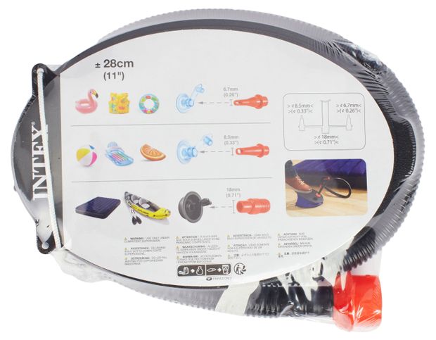 Насос ножной INTEX 69611, 28 см