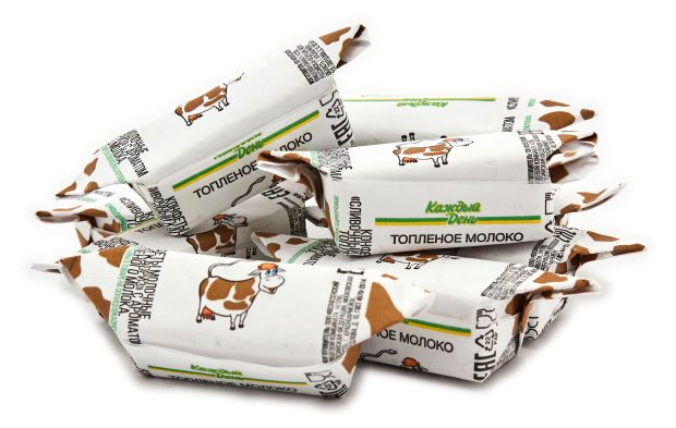 Конфеты Каждый день Топленое молоко, вес