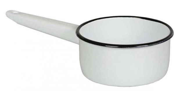 Ковш Каждый день эмалированный, 1 л в ассортименте