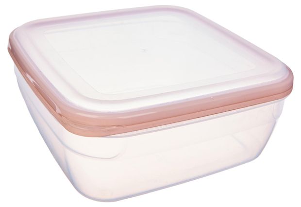 Контейнер для СВЧ Полимербыт Премиум квадратный, 2,2 л