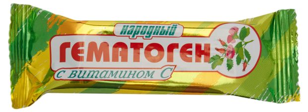 Гематоген Народный с витамином С 40 г 35₽