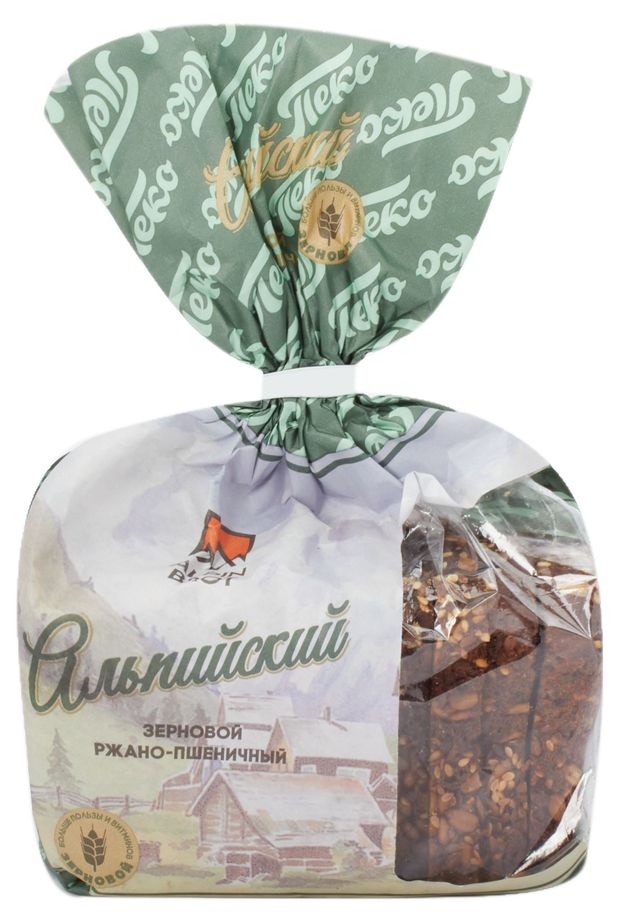 Хлеб ПЕКО Альпийский зерновой нарезка, 300 г