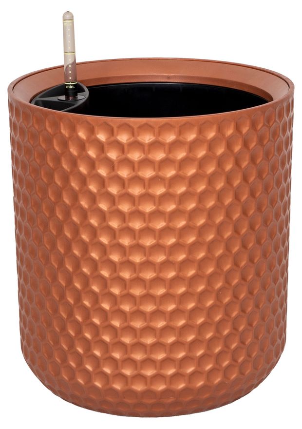 Кашпо OLA DOM Kerama медь, d 28 см