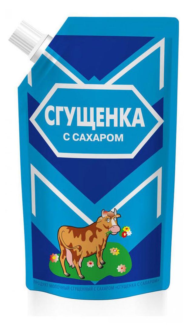Продукт молочный сгущенный с сахаром Коровка 1 БЗМЖ 270 г 70₽