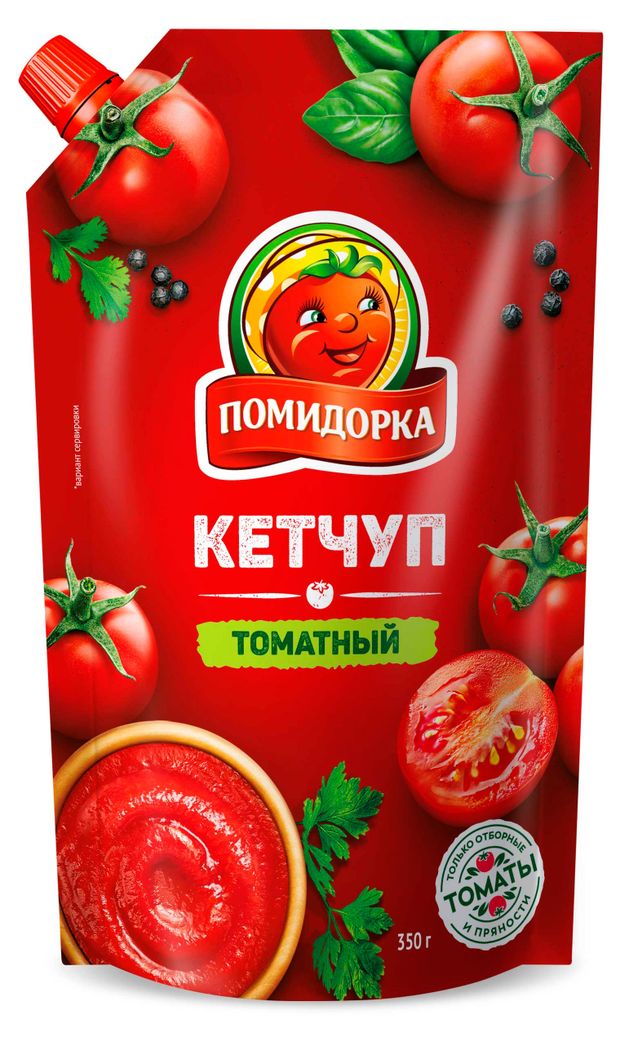 Кетчуп ПОМИДОРКА Томатный 350 г 137₽