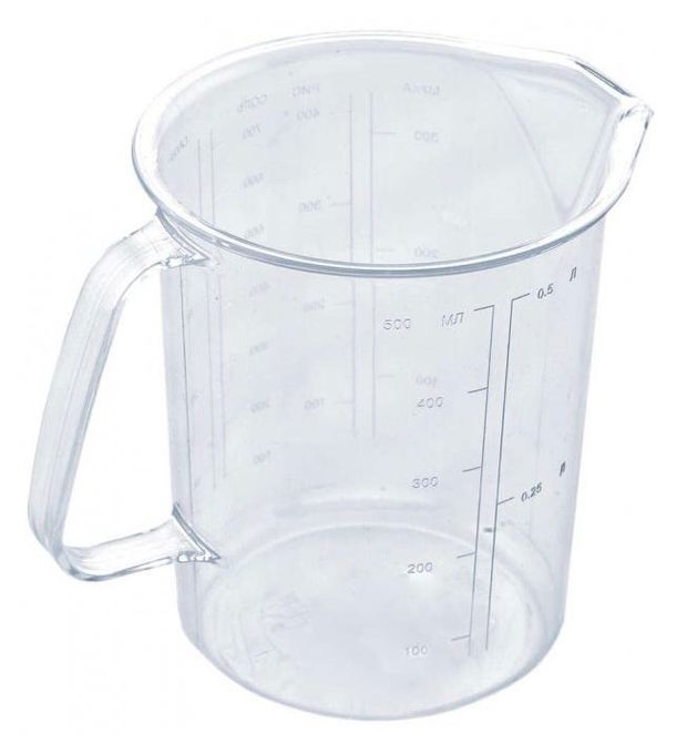 Кружка мерная Полимербыт, 0,5 л